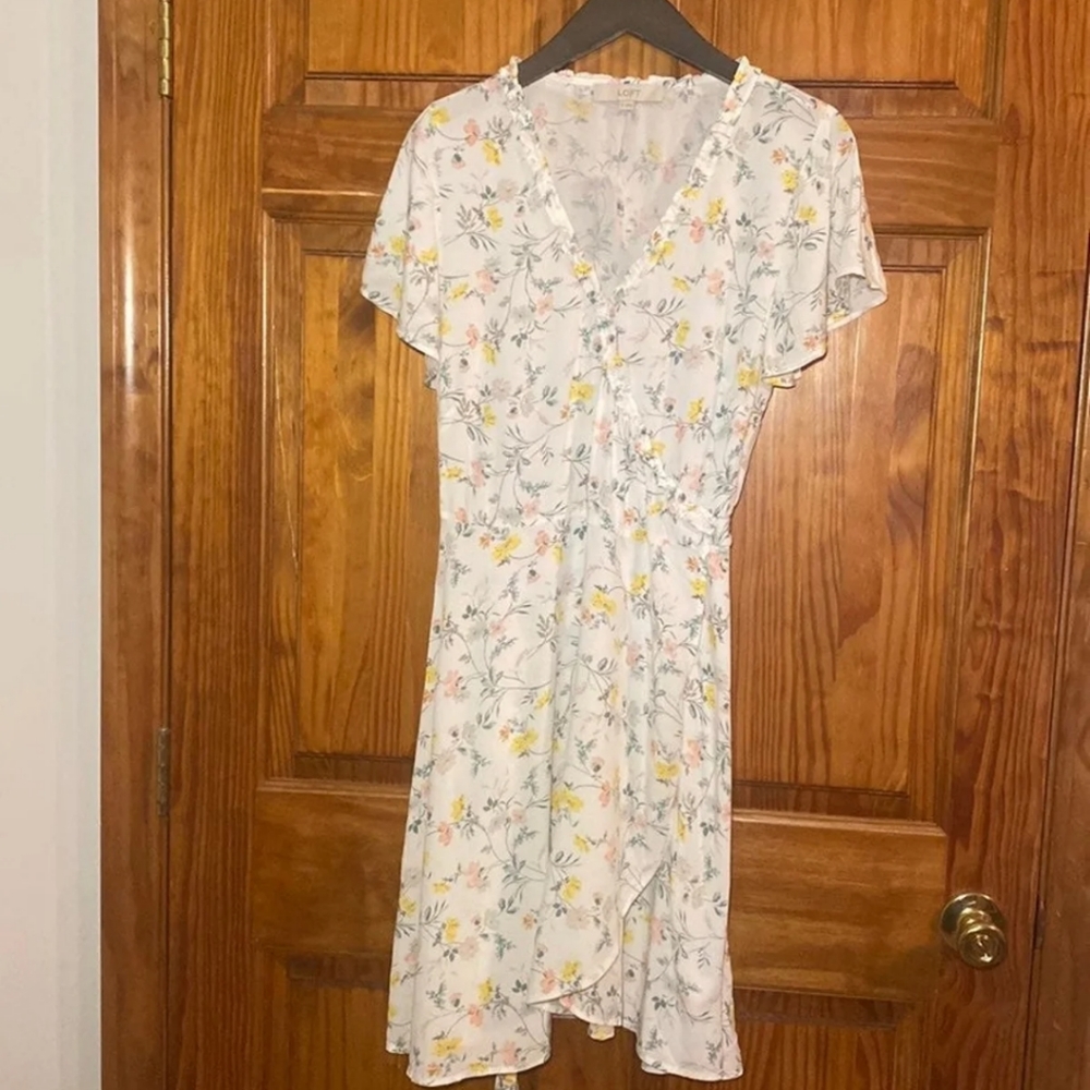 Loft Floral Dress NWT